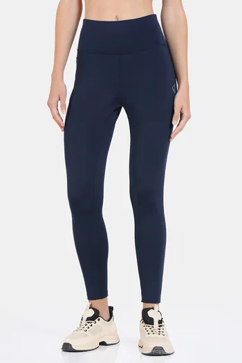Buy Zelocity High Rise Quick Dry Leggings - Pageant Blue